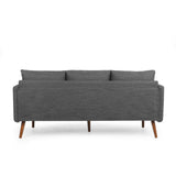 Christopher Knight Home® - Noble House - Feichko Contemporary Fabric Pillow Back 3 Seater Sofa