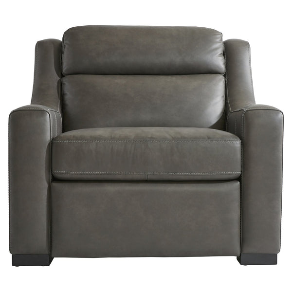 Bernhardt Bernhardt Germain Top-Grain Leather Power Recliner With Usb, Power Headrest & Lumbar — Luxe Comfort 2022RHO
