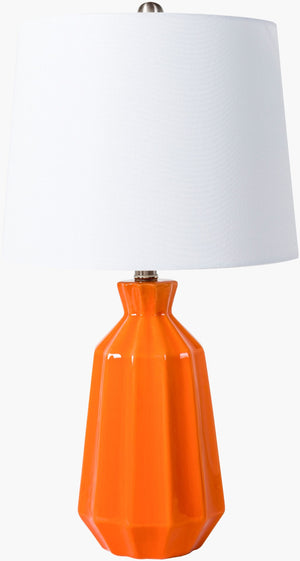 Livabliss Garrity Ceramic Base Table Lamp with Linen Shade for Bedroom or Living Room GTY-001