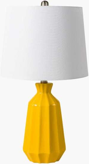 Livabliss Garrity Ceramic Base Table Lamp with Linen Shade for Bedside or Living Room GTY-003