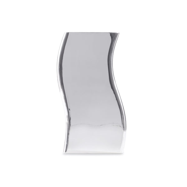Bernhardt Bernhardt Sculptural Joss Accent Table With Polished Stainless S‑Base, Compact Modern Statement 338113