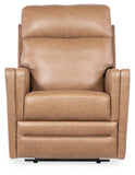 Twain Zero Gravity Power Recliner w/Power Headrest and Lumbar Brown SS645-PHZL1-080 Hooker Furniture