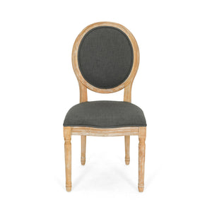 English Elm Christopher Knight Home® - Kd Dining Chair - Timeless French Country Elegance With Upholstered Comfort For Your Dining Room 60352.00BCDGRY