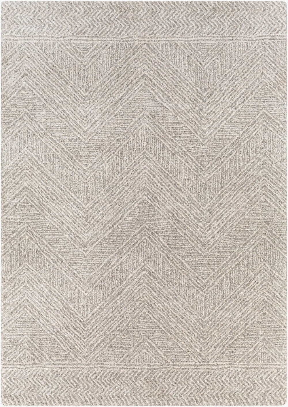 Livabliss Gavic High Pile Accent Rug Soft Polypropylene Blend for Modern Minimalist Spaces Light Slate, Li 2' x 2'11" GVC2300-23