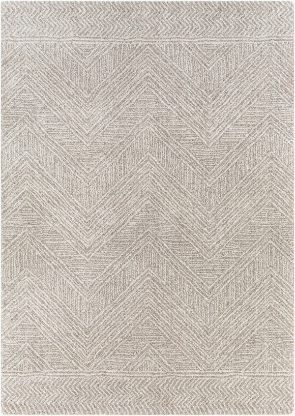 Livabliss Gavic High Pile Accent Rug Soft Polypropylene Blend for Modern Minimalist Spaces Light Slate, Li 2' x 2'11" GVC2300-23