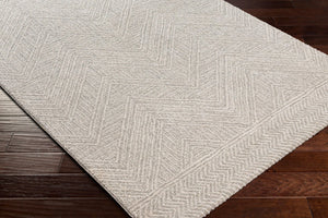 Livabliss Gavic High Pile Accent Rug Soft Polypropylene Blend for Modern Minimalist Spaces Light Slate, Li 2' x 2'11" GVC2300-23