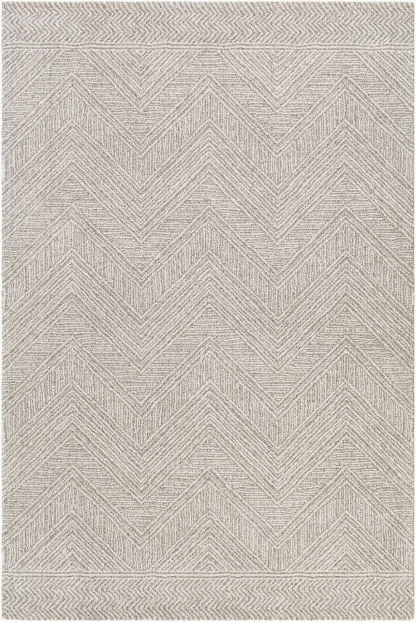 Livabliss Gavic High Pile Accent Rug Soft Polypropylene Blend for Modern Minimalist Spaces Light Slate, Li 6'7" x 9'6" GVC2300-6796