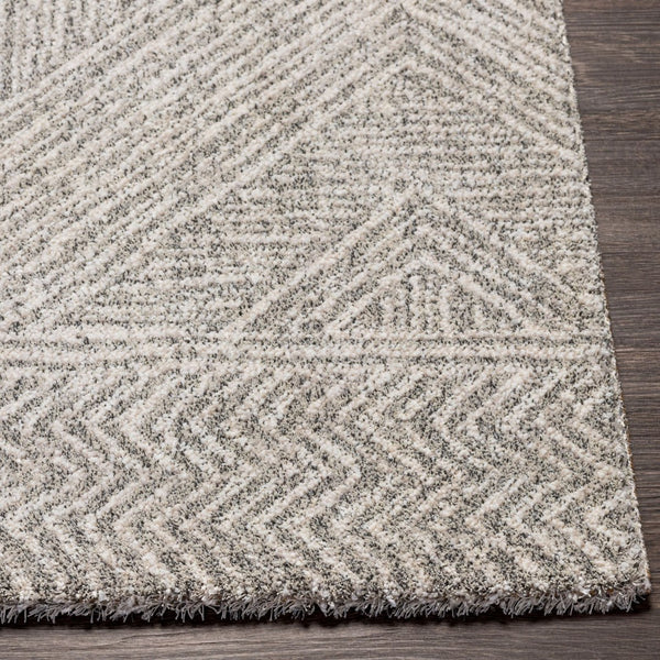 Livabliss Gavic High Pile Accent Rug Soft Polypropylene Blend for Modern Minimalist Spaces Light Slate, Li 2' x 2'11" GVC2300-23