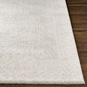 Livabliss Gavic Bohemian Global High Pile Accent Rug Soft Plush Machine Woven for Entryways Cream, Light Be 6'7" x 9'6" GVC2301-6796