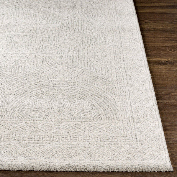 Livabliss Gavic Bohemian Global High Pile Accent Rug Soft Plush Machine Woven for Entryways Cream, Light Be 6'7" x 9'6" GVC2301-6796