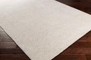 Livabliss Gavic Plush High Pile Machine Woven Polypropylene Rug for Entryway or Bedroom Cream, Light Be 6'7" x 9'6" GVC2304-6796