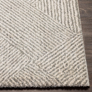 Livabliss Gavic Plush High Pile Machine Woven Polypropylene Rug for Entryway or Bedroom Cream, Light Be 6'7" x 9'6" GVC2304-6796