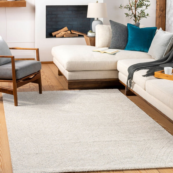 Livabliss Gavic High Pile Turkish Accent Rug Soft Polypropylene Blend for Modern Interiors Cream, Light Be 5'3" x 7'3" GVC2307-5373