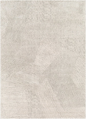 Livabliss Gavic Plush High Pile Accent Rug Turkish Woven Polypropylene Blend for Entryways Cream, Light Be 4'3" x 5'11" GVC2310-43511