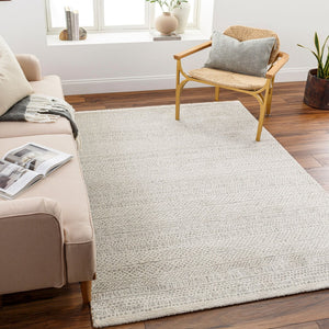 Livabliss Gavic Bold Modern Area Rug Turkish Machine Woven High Pile for Living Room Medium Gray, Iv 8'10" x 12' GVC2312-912