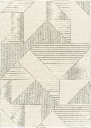 Livabliss Gavic Machine Woven High Pile Area Rug Contemporary Pattern for Living Room Ivory, Medium G 8'10" x 12' GVC2314-912