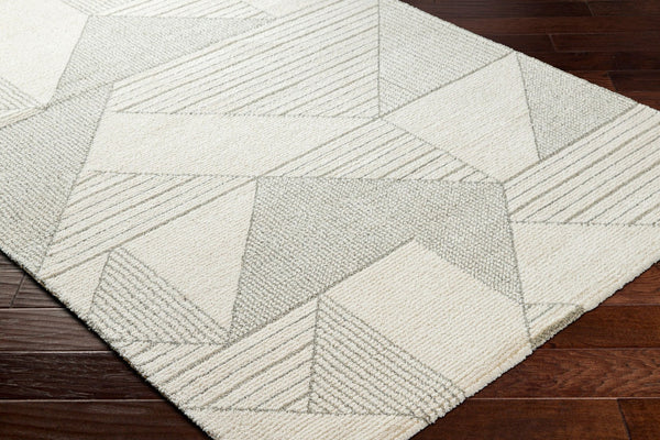 Livabliss Gavic Machine Woven High Pile Area Rug Contemporary Pattern for Living Room Ivory, Medium G 8'10" x 12' GVC2314-912