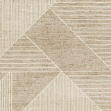 Gavic GVC-2315 8'10" x 12' Machine Woven Rug GVC2315-912  Ivory, Light Beige, Medium Gray Surya