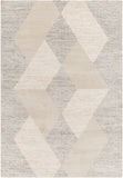 Gavic GVC-2316 8'10" x 12' Machine Woven Rug GVC2316-912  Ivory, Medium Gray, Light Beige Surya