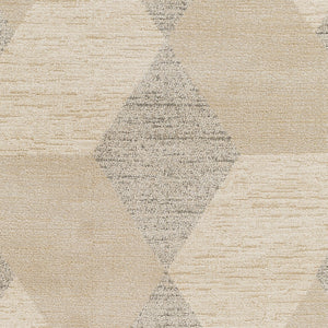 Gavic GVC-2316 8'10" x 12' Machine Woven Rug GVC2316-912  Ivory, Medium Gray, Light Beige Surya