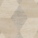 Gavic GVC-2316 8'10" x 12' Machine Woven Rug GVC2316-912  Ivory, Medium Gray, Light Beige Surya