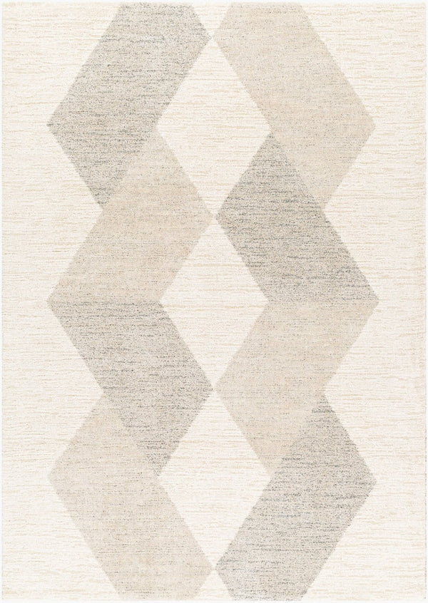 Livabliss Gavic High Pile Polypropylene Rug Machine Woven in Turkey for Modern Entryways Light Beige, Iv 8'10" x 12' GVC2317-912