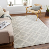 Gavic GVC-2318 8'10" x 12' Machine Woven Rug GVC2318-912  Medium Gray, Ivory, Light Beige Surya