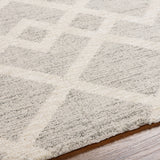 Gavic GVC-2318 8'10" x 12' Machine Woven Rug GVC2318-912  Medium Gray, Ivory, Light Beige Surya