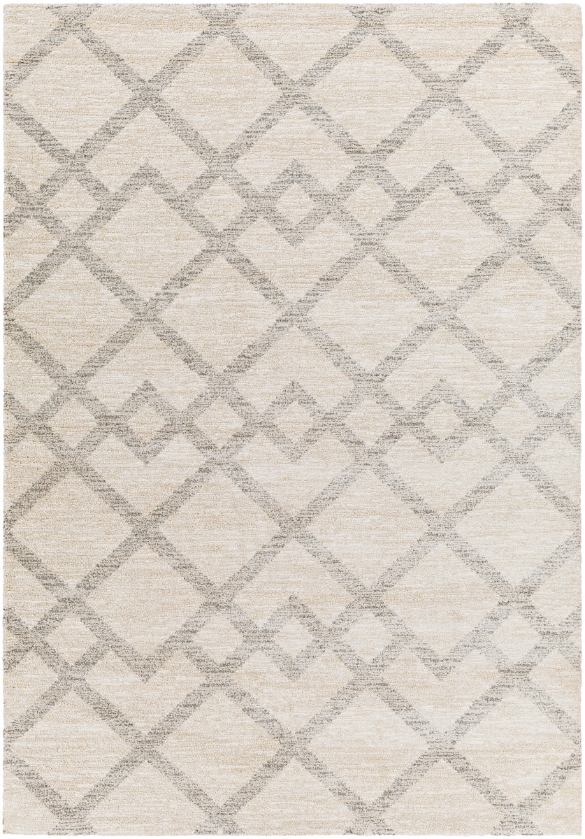 Gavic GVC-2319 8'10" x 12' Machine Woven Rug GVC2319-912  Ivory, Light Beige, Medium Gray Surya