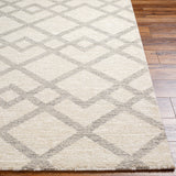 Gavic GVC-2319 8'10" x 12' Machine Woven Rug GVC2319-912  Ivory, Light Beige, Medium Gray Surya