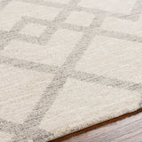 Gavic GVC-2319 8'10" x 12' Machine Woven Rug GVC2319-912  Ivory, Light Beige, Medium Gray Surya