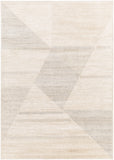 Gavic GVC-2320 8'10" x 12' Machine Woven Rug GVC2320-912  Ivory, Light Beige, Medium Gray Surya