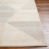 Gavic GVC-2320 8'10" x 12' Machine Woven Rug GVC2320-912  Ivory, Light Beige, Medium Gray Surya