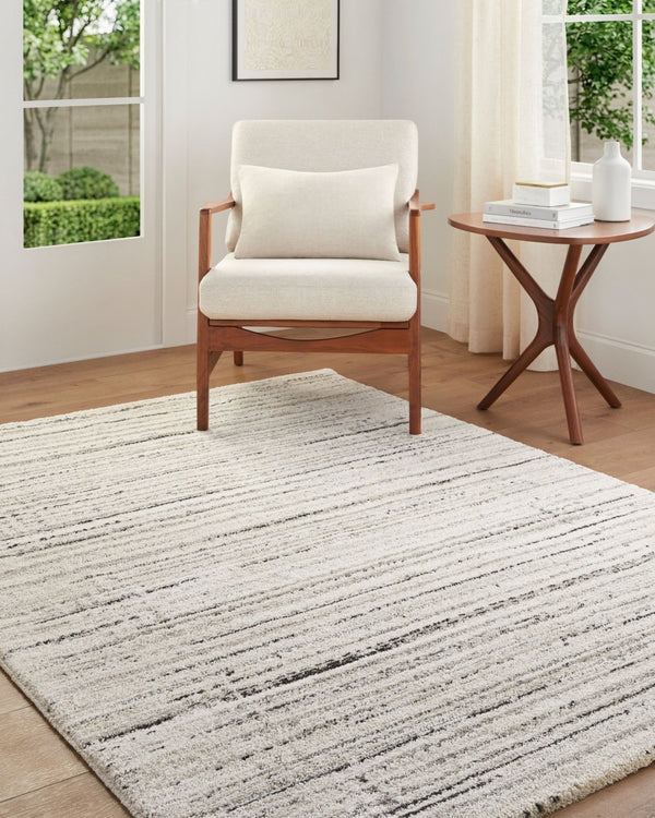 Livabliss Gavic Plush High Pile Polypropylene Accent Rug for Entryway Bedroom or Reading Nook White, Cream 2' x 2'11" GVC2323-23