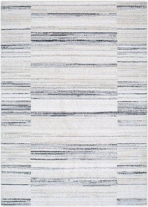 Gavic GVC-2325 8'10" x 12' Machine Woven Rug GVC2325-912  White, Light Beige, Light Slate, Cream, Black Surya