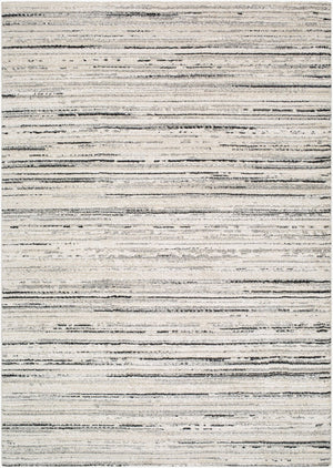 Livabliss Gavic Plush High Pile Accent Rug Soft Blended Fiber for Entryway or Bedside White, Light Sl 6'7" x 9'6" GVC2326-6796