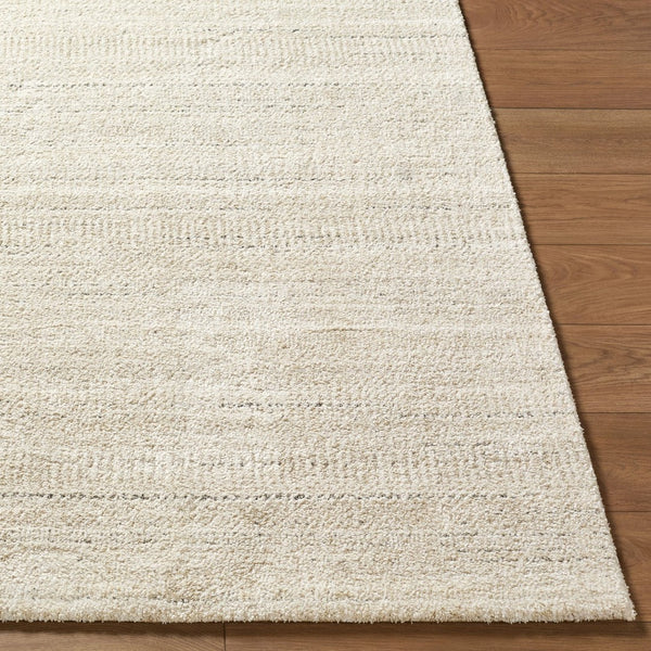 Livabliss Gavic High Pile Accent Rug Soft Polypropylene Blend for Entryway or Bedside White, Light Be 2' x 2'11" GVC2327-23