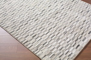 Livabliss Gavic Plush High Pile Accent Rug Soft Synthetic Fibers Turkey Woven Entryway Bedside Cream, Light Sl 8'10" x 12' GVC2329-912