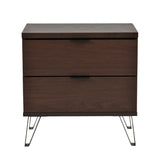 Christopher Knight Home® - Noble House - - 2 Drawer Wide Nightstand