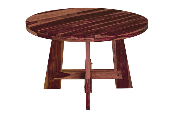 Porter Designs Kalispell Solid Sheesham Wood Dining Table - Timeless Craftsmanship & Style Natural Wood 07-196-04-2419