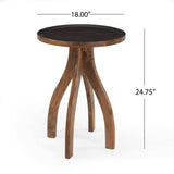 Christopher Knight Home® - Noble House - Prieur Boho Mango Wood End Table, Brown