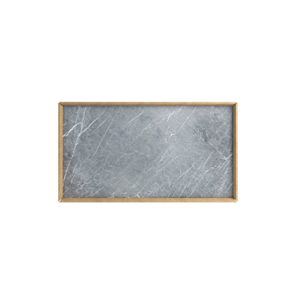 A.R.T. Furniture Loft Classic Contemporary Rectangular Cocktail Table With Marble Top & Self-closing Drawers For Style Brown Material(S), Poplar,Rubberwood,Figured Maple And Marble 335300-1911