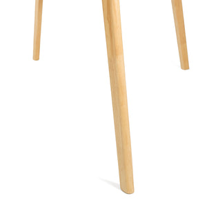 English Elm Christopher Knight Home® - DINING Table White Oak Finish with Durable Rubberwood Legs & Faux Wood Top, 59" x 35.5" Dining Surface 58907.00NATWHT