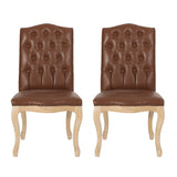 Christopher Knight Home® - Noble House - Shylo Contemporary Faux Leather Dining Chairs (Set Of 2)