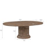 A.R.T. Furniture Architrave Round Dining Table 277225-2608 Brown 277225-2608