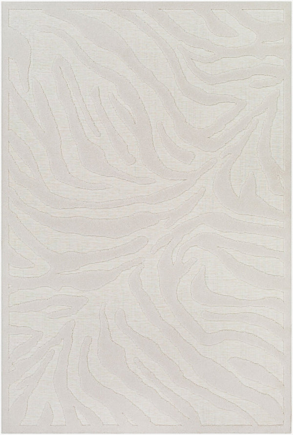 Livabliss Greenwich Machine Woven Polypropylene Accent Rug Mid Century Modern Entryway Patio Beige 1'11" x 2'11" GWC2300-2211