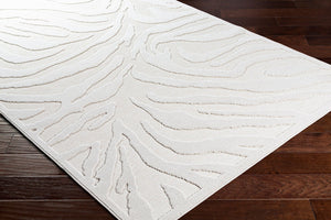 Livabliss Greenwich Machine Woven Polypropylene Accent Rug Mid Century Modern Entryway Patio Beige 1'11" x 2'11" GWC2300-2211