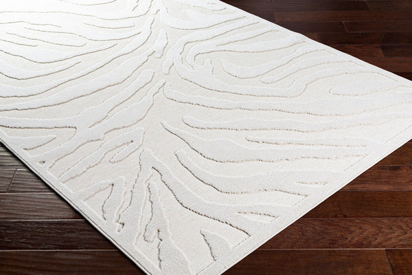 Livabliss Greenwich Machine Woven Polypropylene Accent Rug Mid Century Modern Entryway Patio Beige 1'11" x 2'11" GWC2300-2211