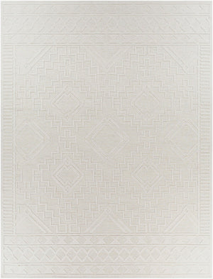 Livabliss Greenwich Bohemian Global Machine Woven Polypropylene Rug for Entryways and Small Spaces Beige 7'9" x 10' GWC2303-71010