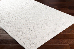 Livabliss Greenwich Bohemian Global Pattern Polypropylene Area Rug Low Pile Living Room Accent Beige 5'1" x 7'3" GWC2305-5373